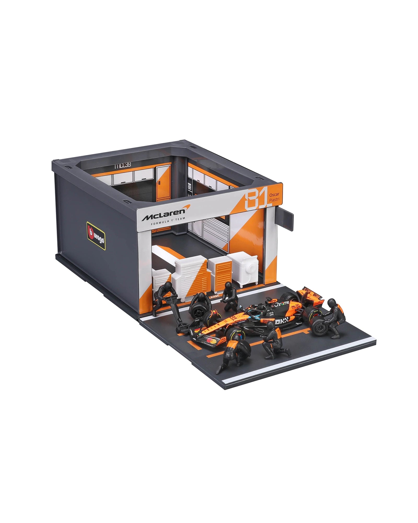 Pitt Pass 1/43 Race - McLaren MCL39 (2025) (W/Out Helmet) #81 Piastri