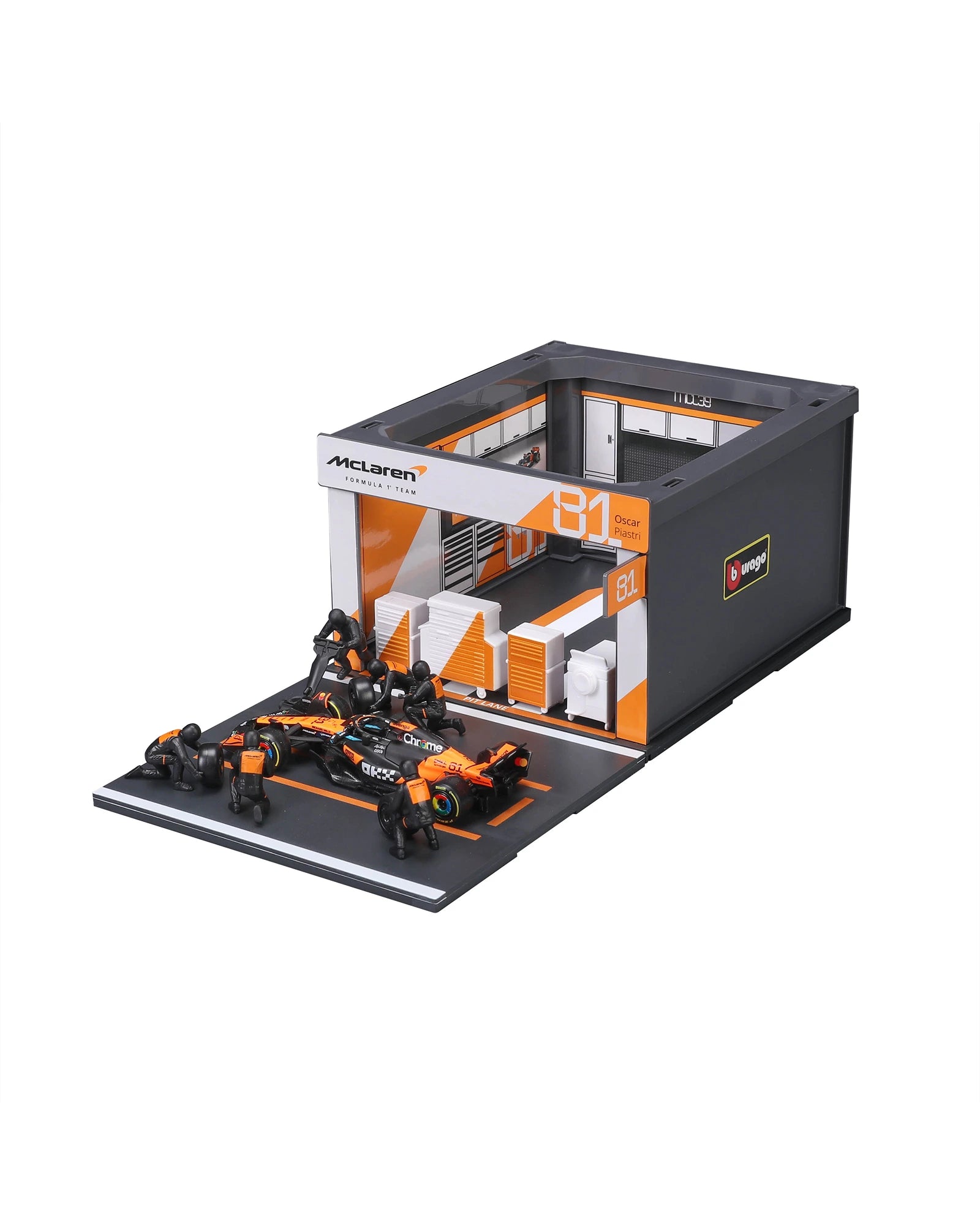 Pitt Pass 1/43 Race - McLaren MCL39 (2025) (W/Out Helmet) #81 Piastri