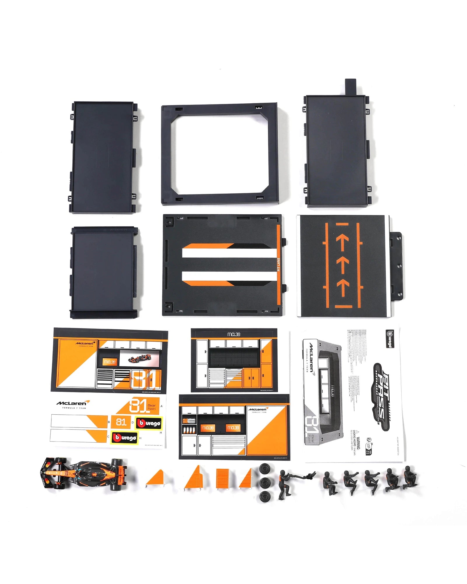 Pitt Pass 1/43 Race - McLaren MCL39 (2025) (W/Out Helmet) #81 Piastri