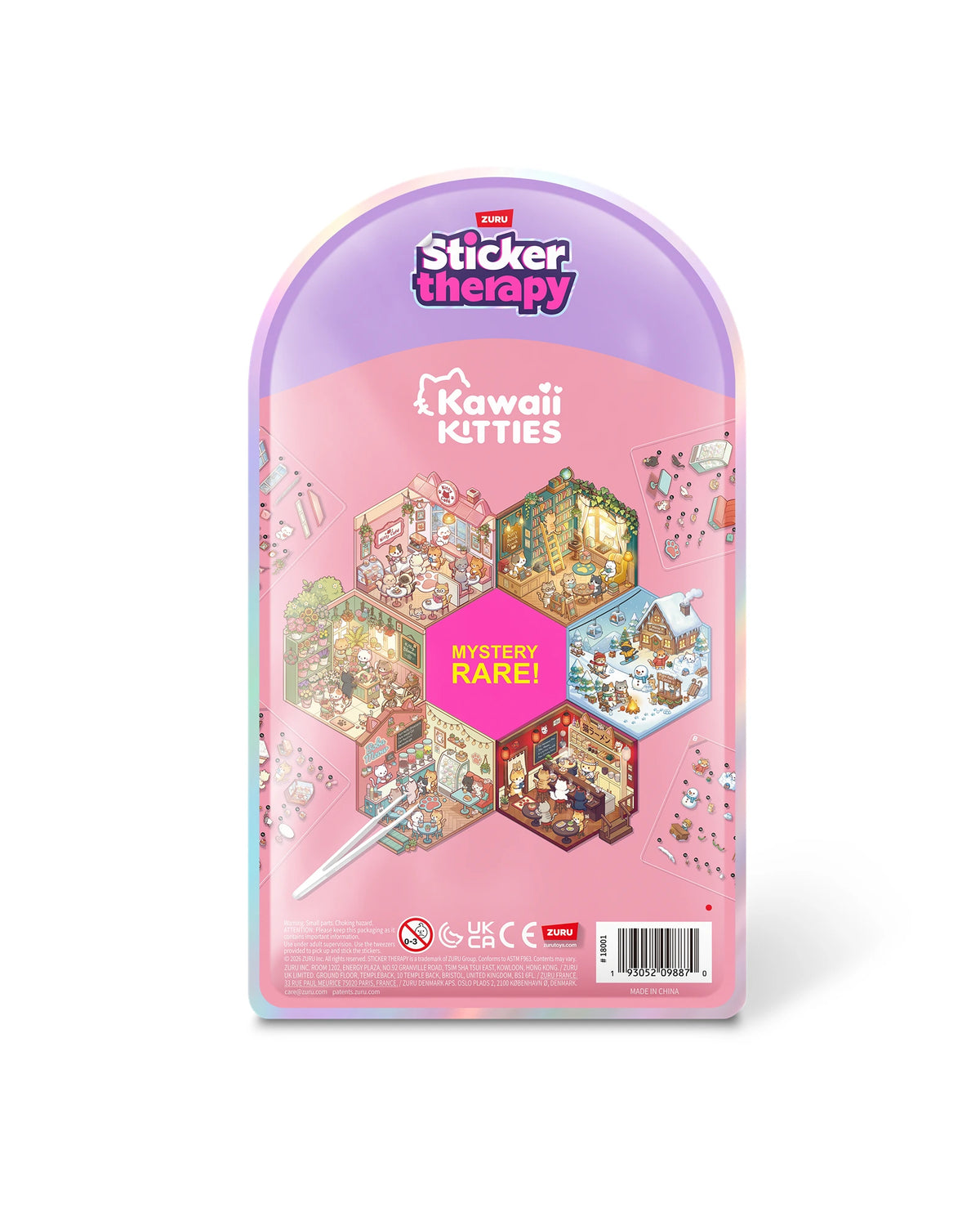ZURU Sticker Therapy Kawaii Kitties
