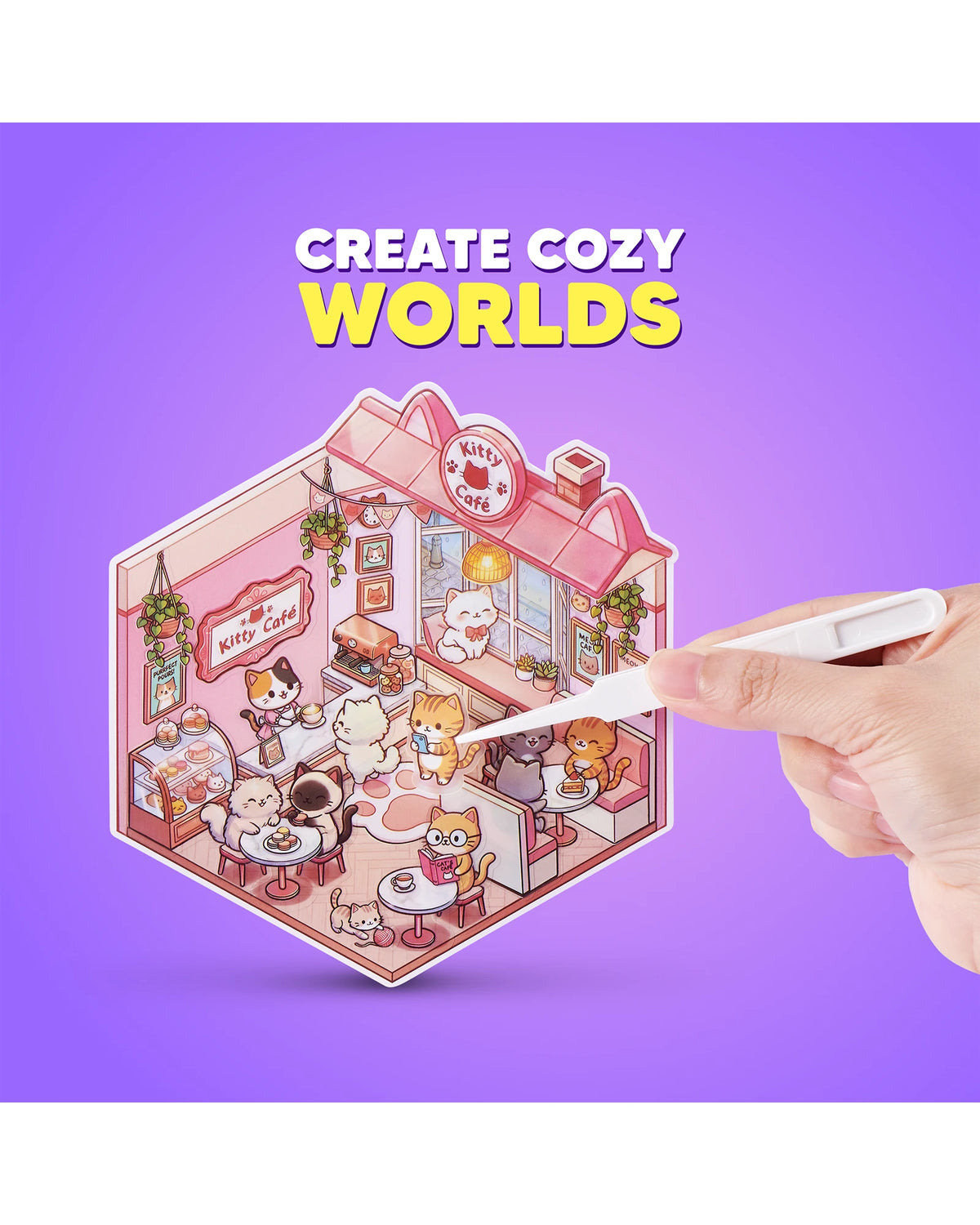 ZURU Sticker Therapy Kawaii Kitties