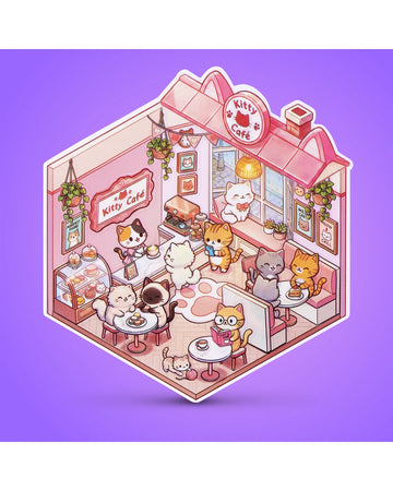 ZURU Sticker Therapy Kawaii Kitties
