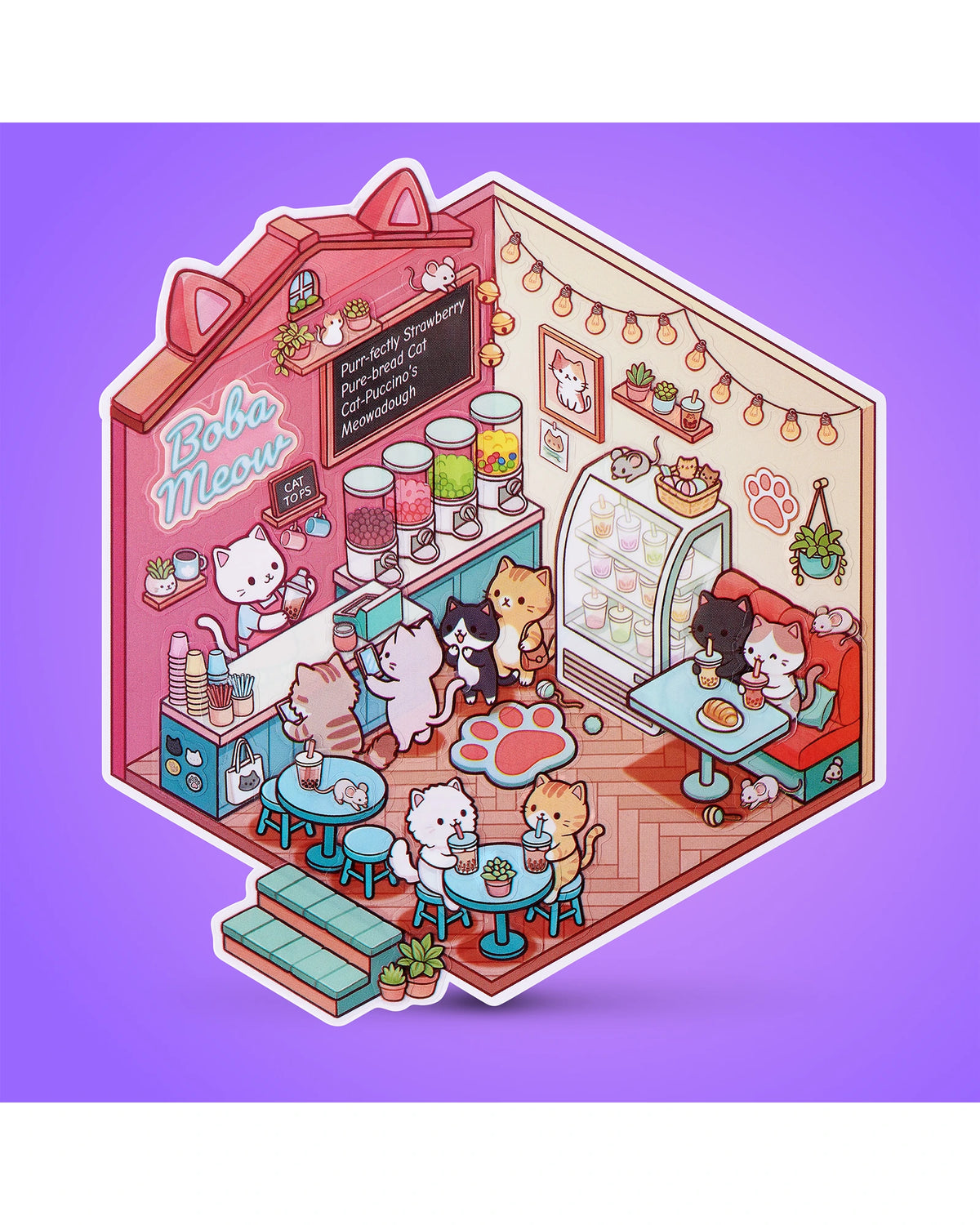 ZURU Sticker Therapy Kawaii Kitties