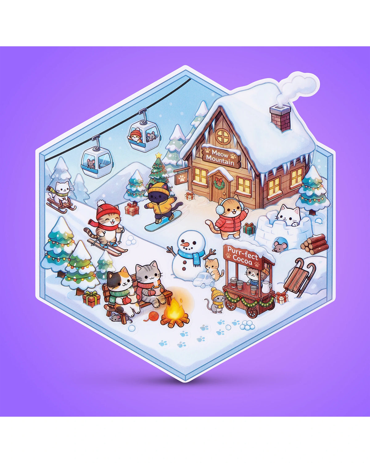 ZURU Sticker Therapy Kawaii Kitties