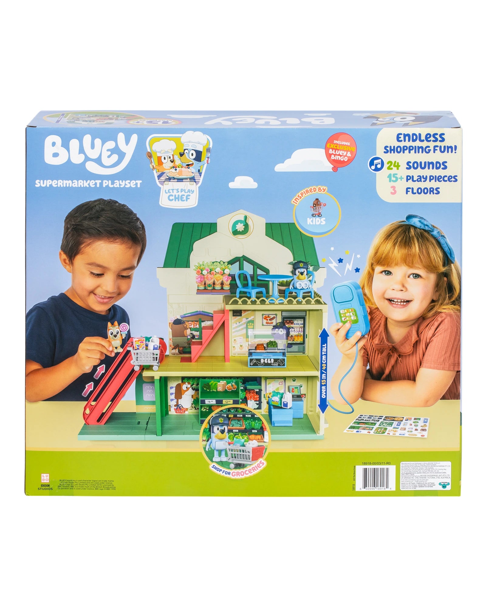 Blueys Supermarket Playset