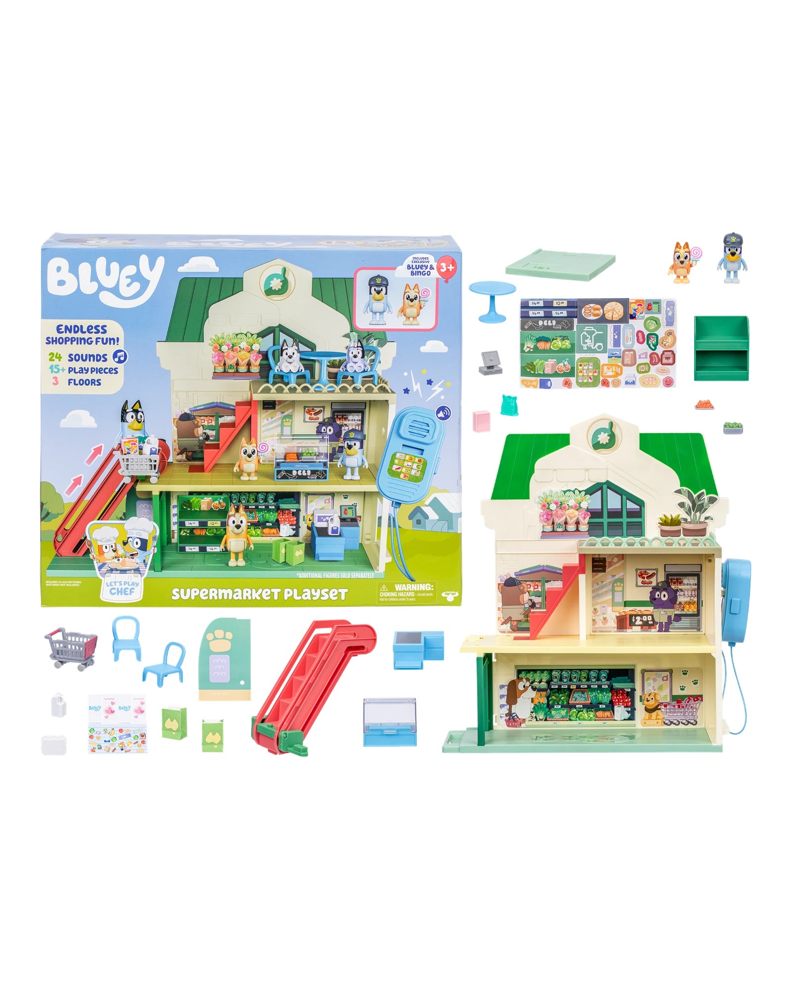 Blueys Supermarket Playset