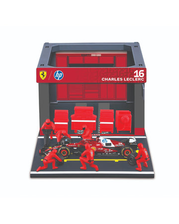 Pitt Pass 1/43 Ferrari Sf-25 (2025) (W/Out Helmet) #16 Leclerc