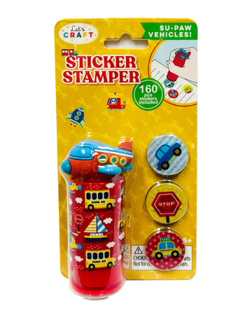 Simple Sticker Stamper - Vehicles