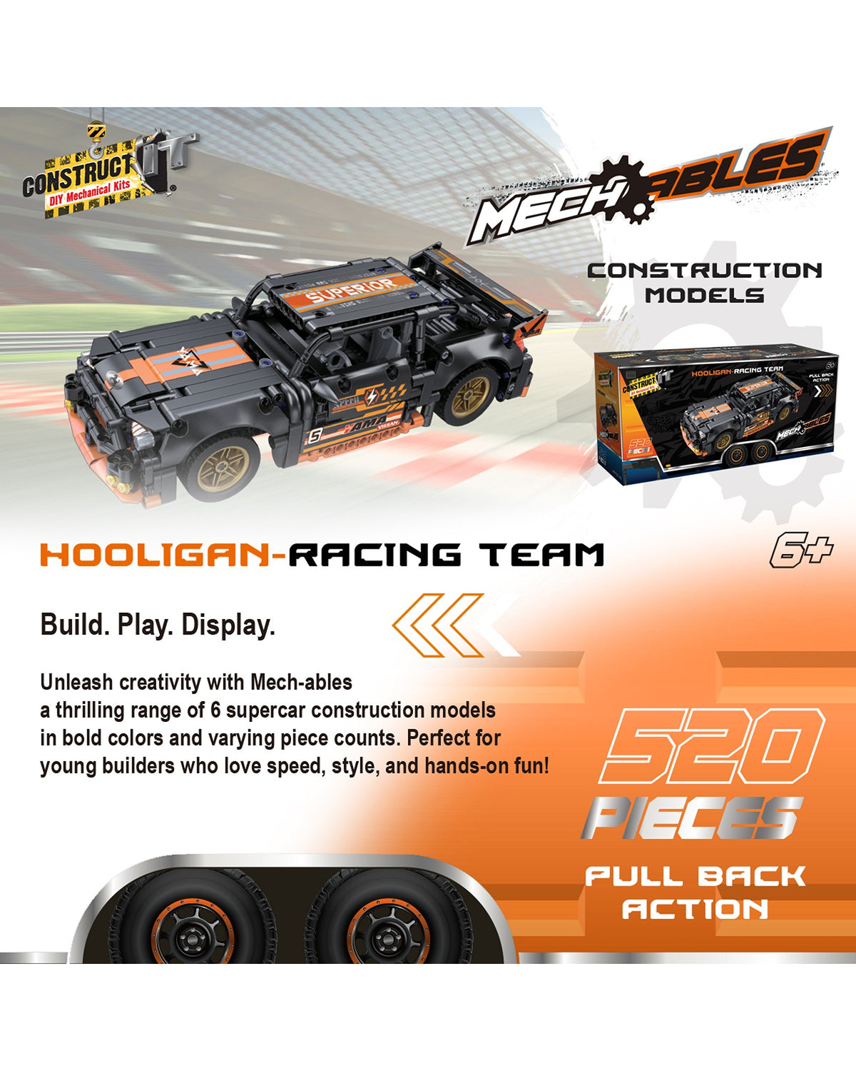 Mech-ables - Hooligan (Mustang)