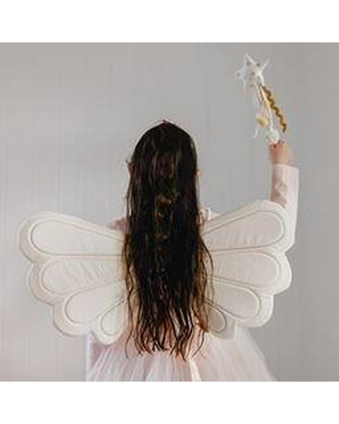 Fabelab - Dress Up - Wings - Rainbow - Natural, 55 cm