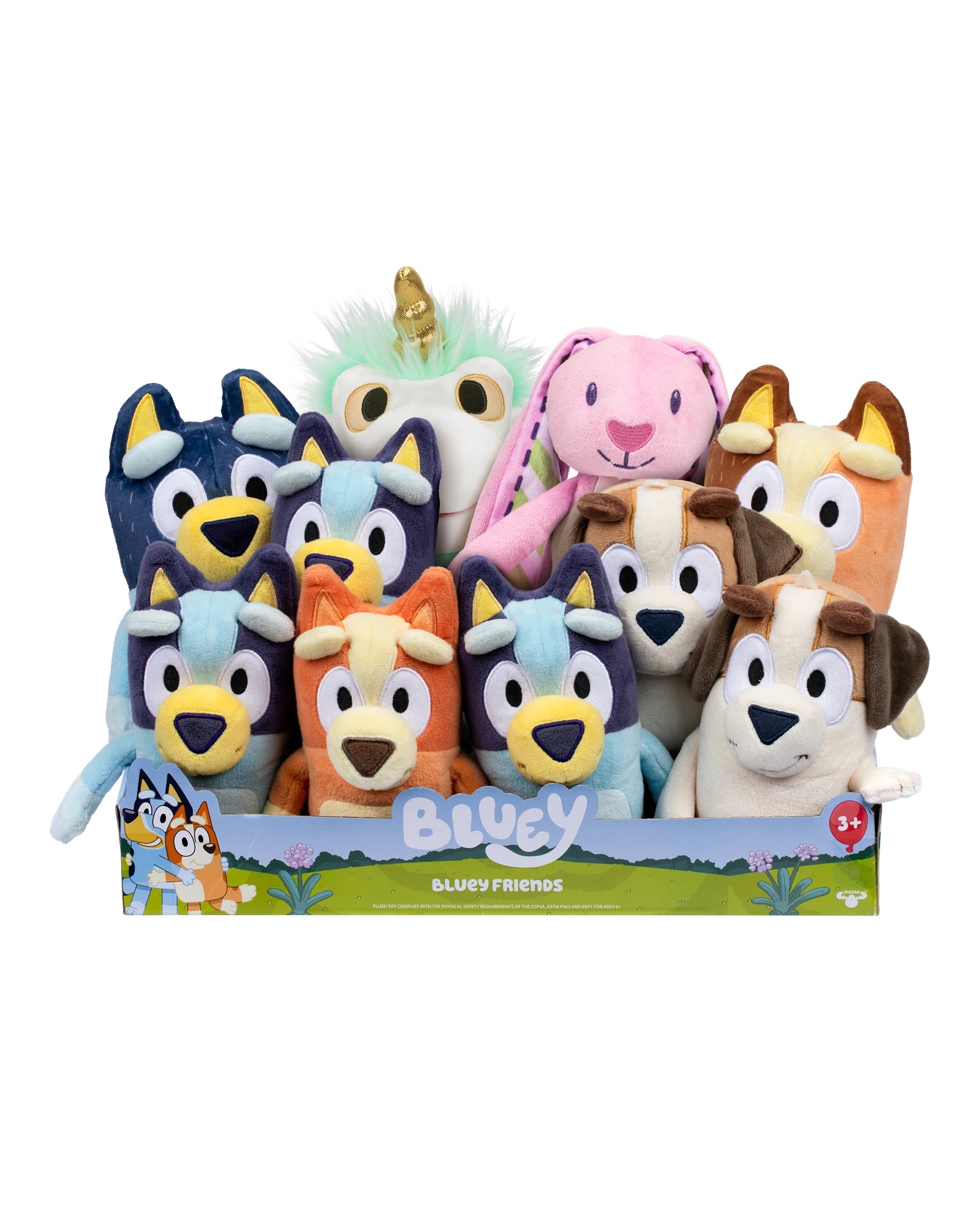 Bluey S13 Plush Single - Assorted