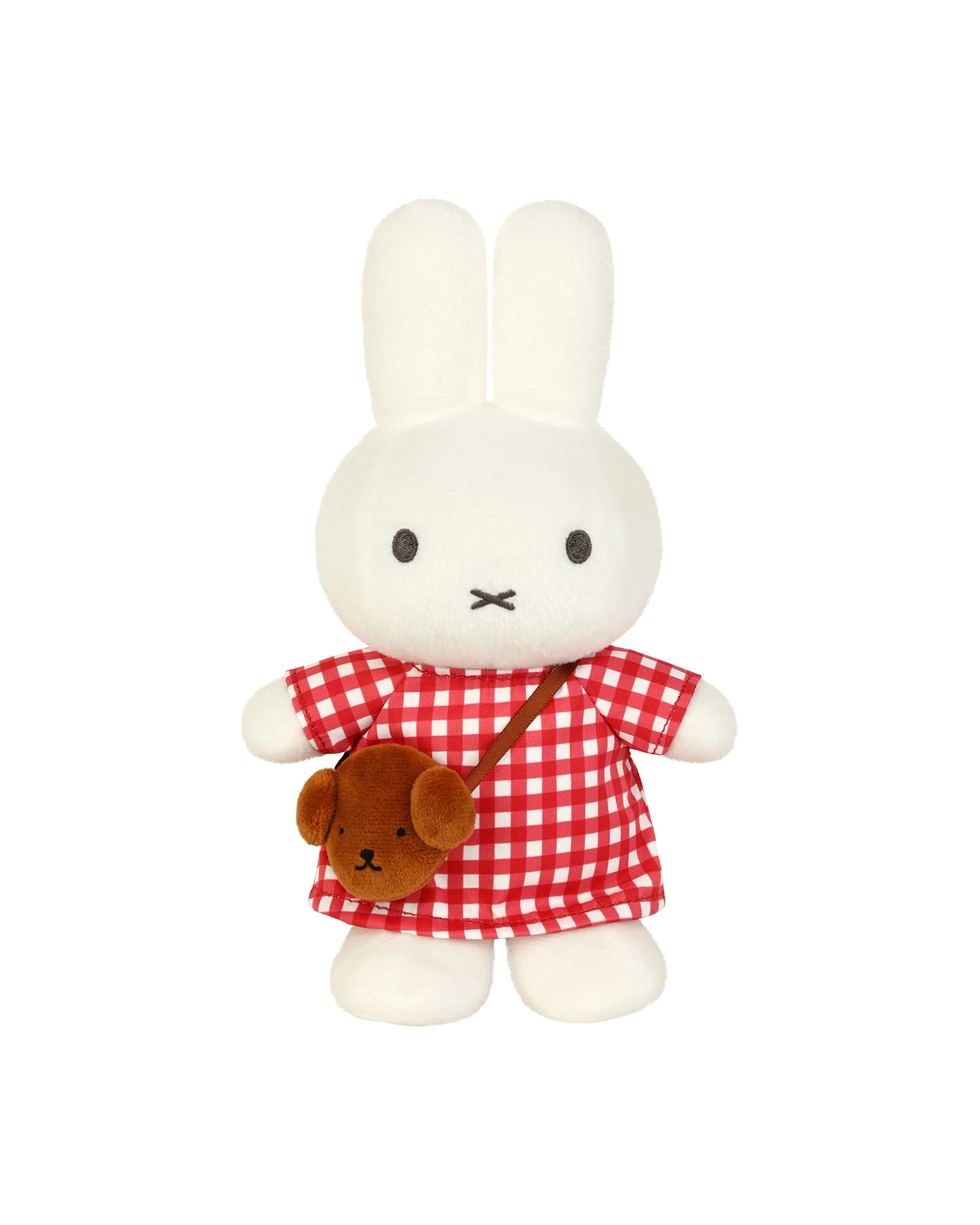Miffy Checkered Dress with Snuffy Bag