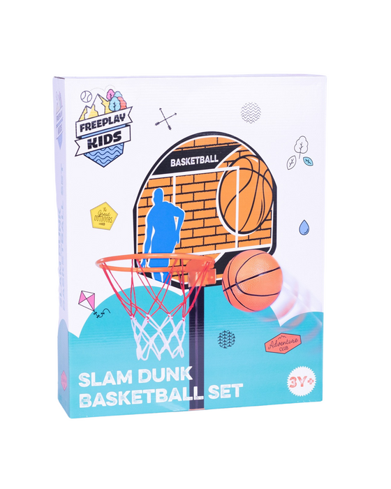 Freeplay Kids Slam Dunk Basketball Set