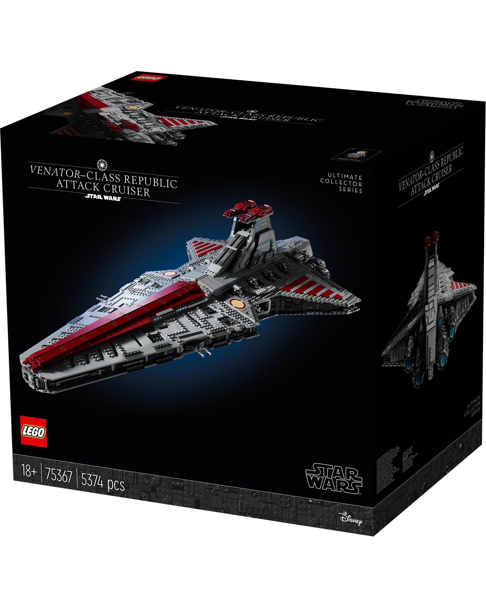 75367 Venator-Class Republic Attack Cruiser