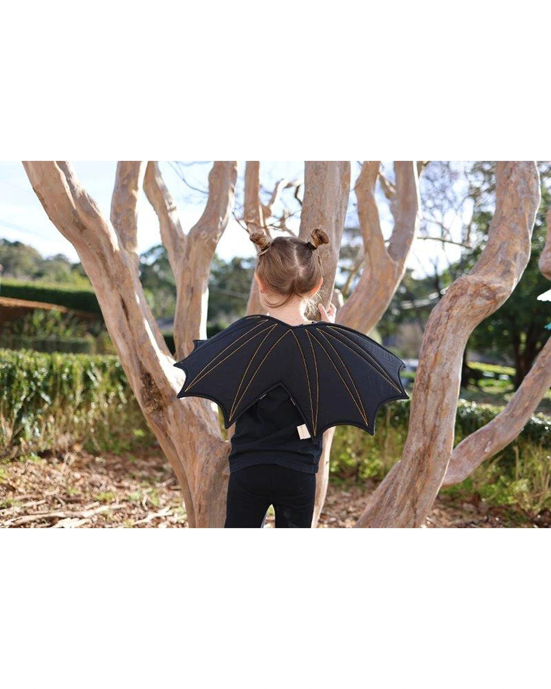 Fabelab - Dress up - Wings - Bat Black, 65 cm
