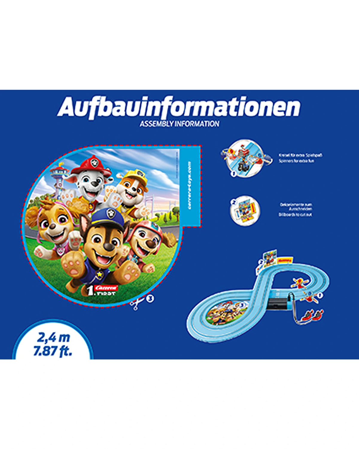 Paw Patrol - On the Track - 2.4m