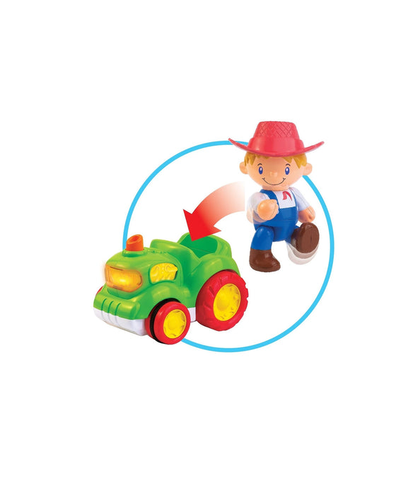 Bright Child Deluxe Musical Farm Tractor