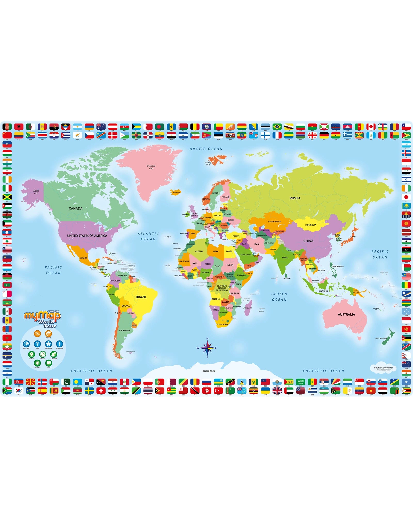 Zanzoon My Map World Tour