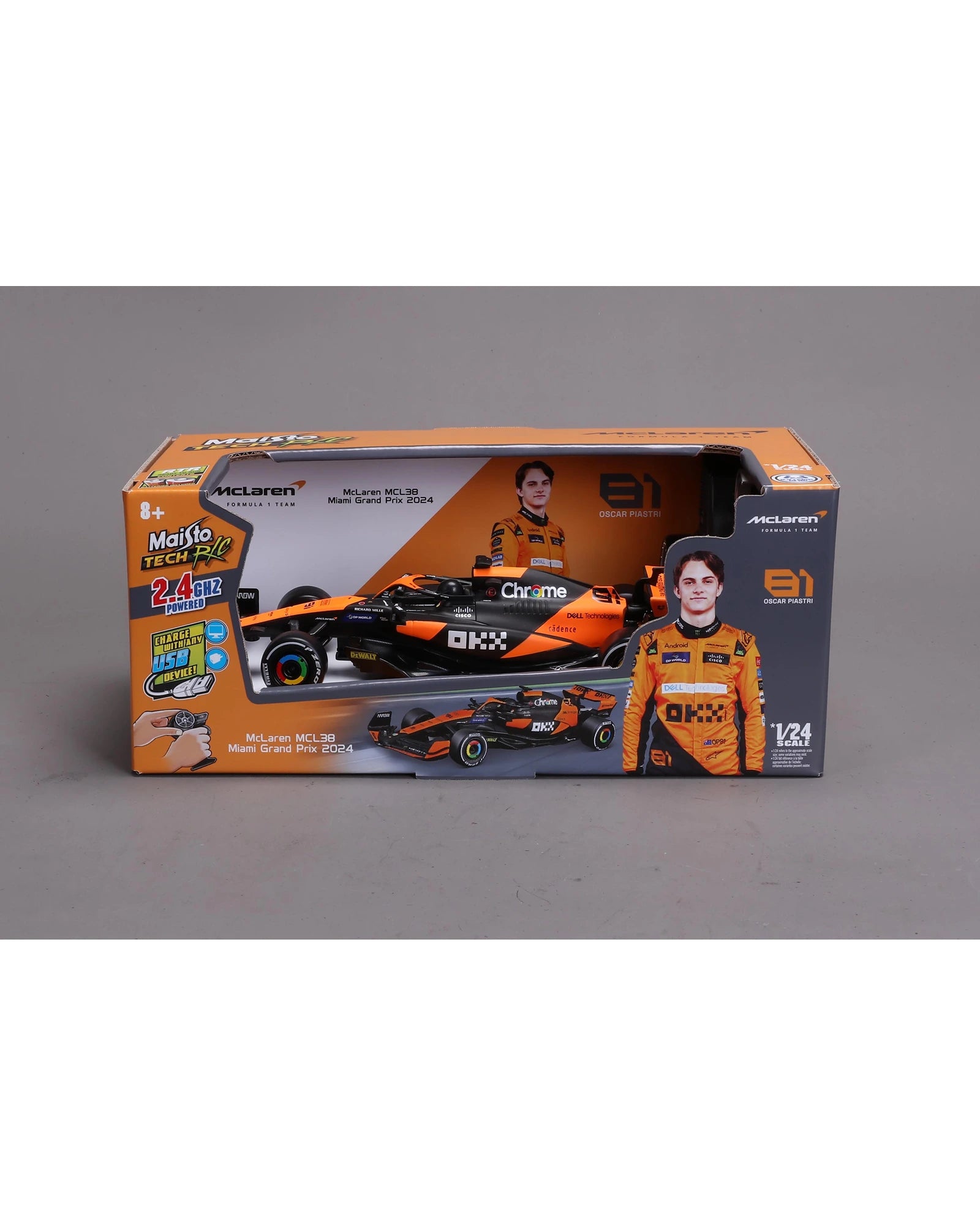 Maisto 1/24 Premium F1 McLaren Oscar Piastri