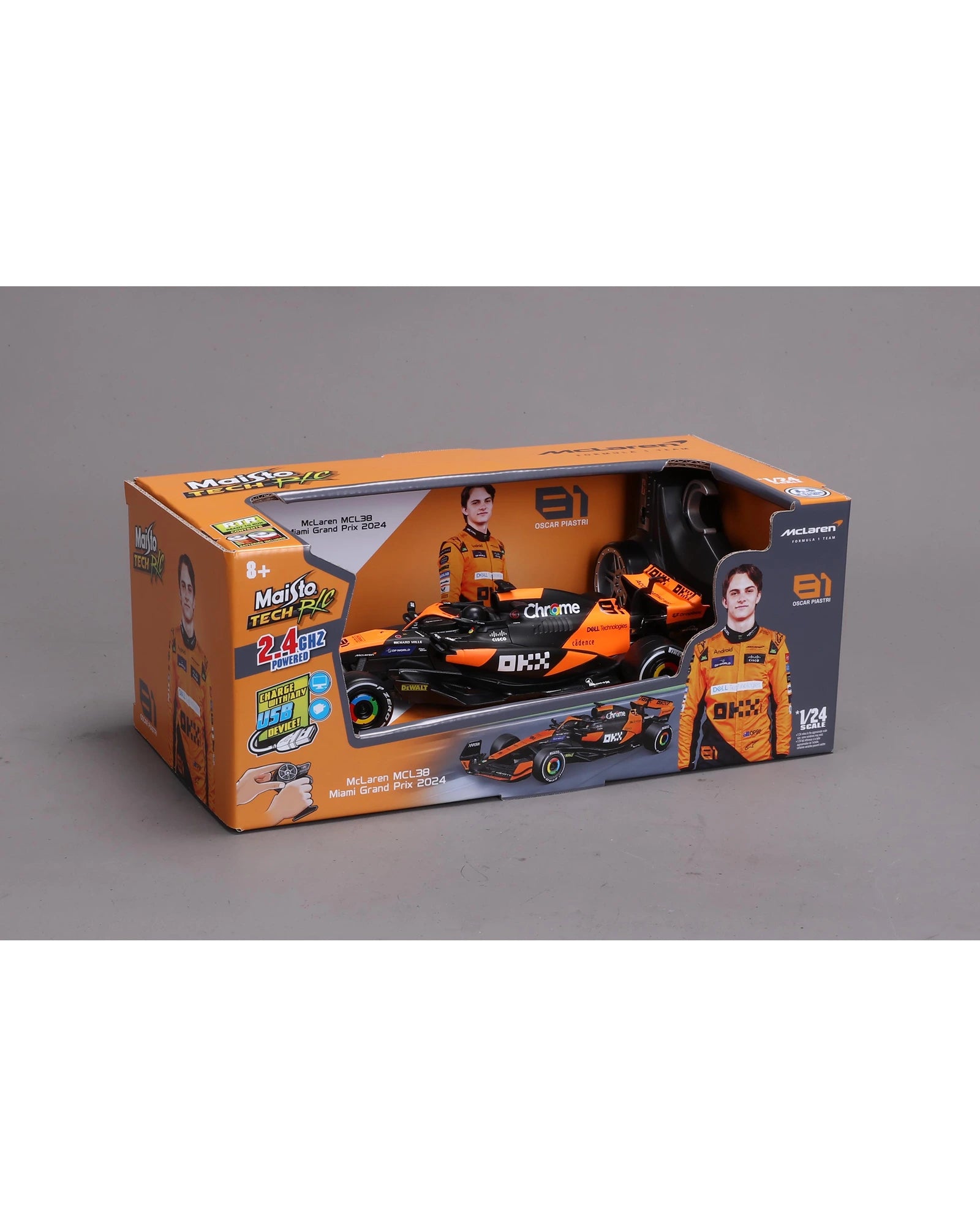 Maisto 1/24 Premium F1 McLaren Oscar Piastri