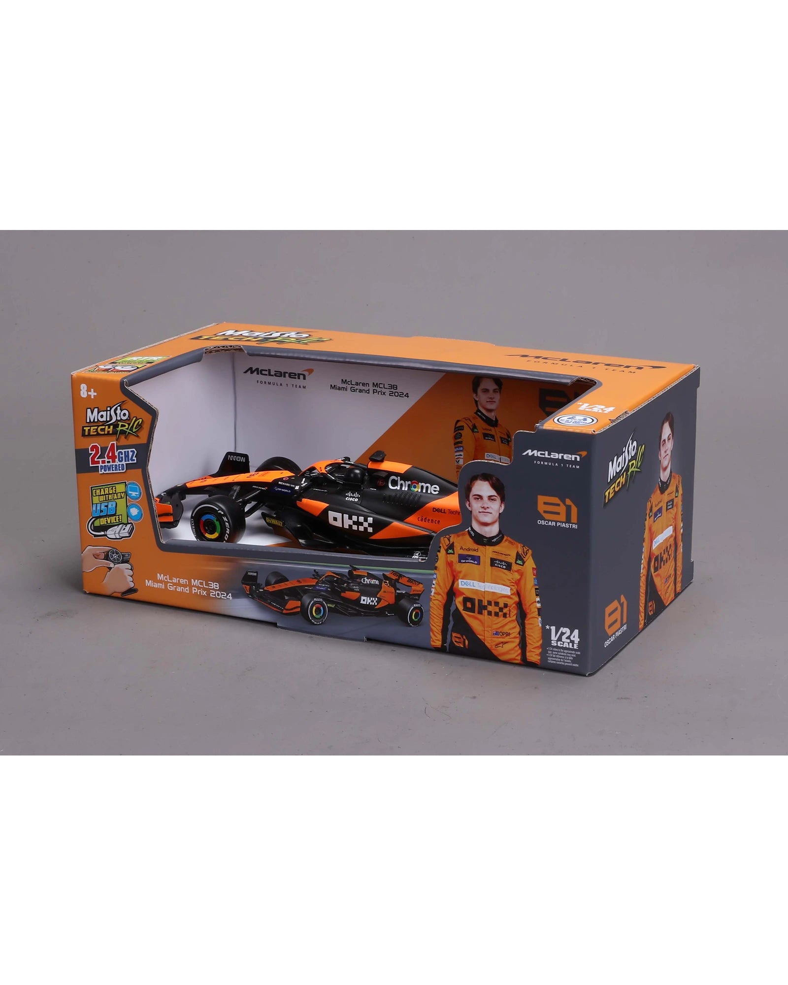 Maisto 1/24 Premium F1 McLaren Oscar Piastri