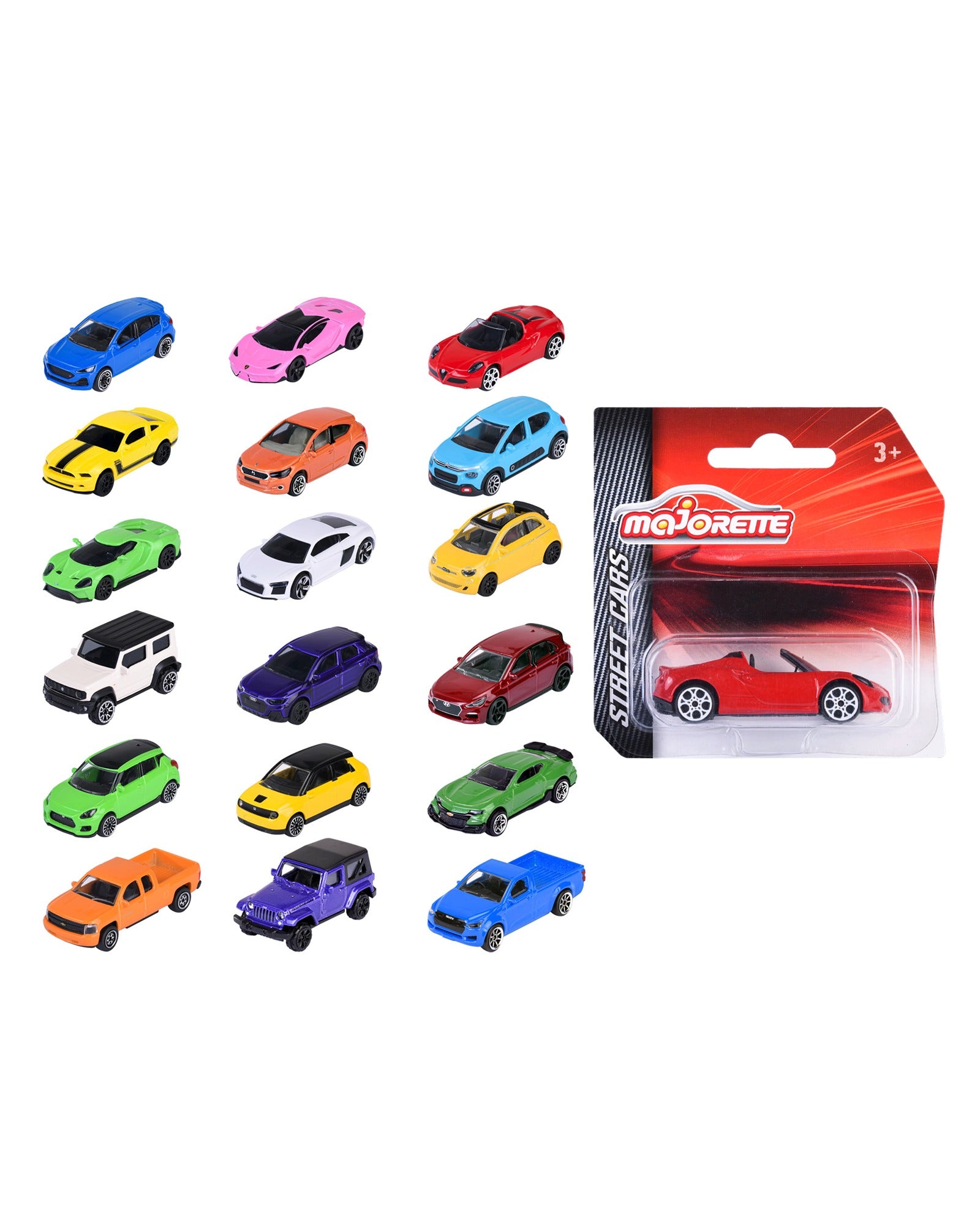 Majorette Street Cars - Assorted