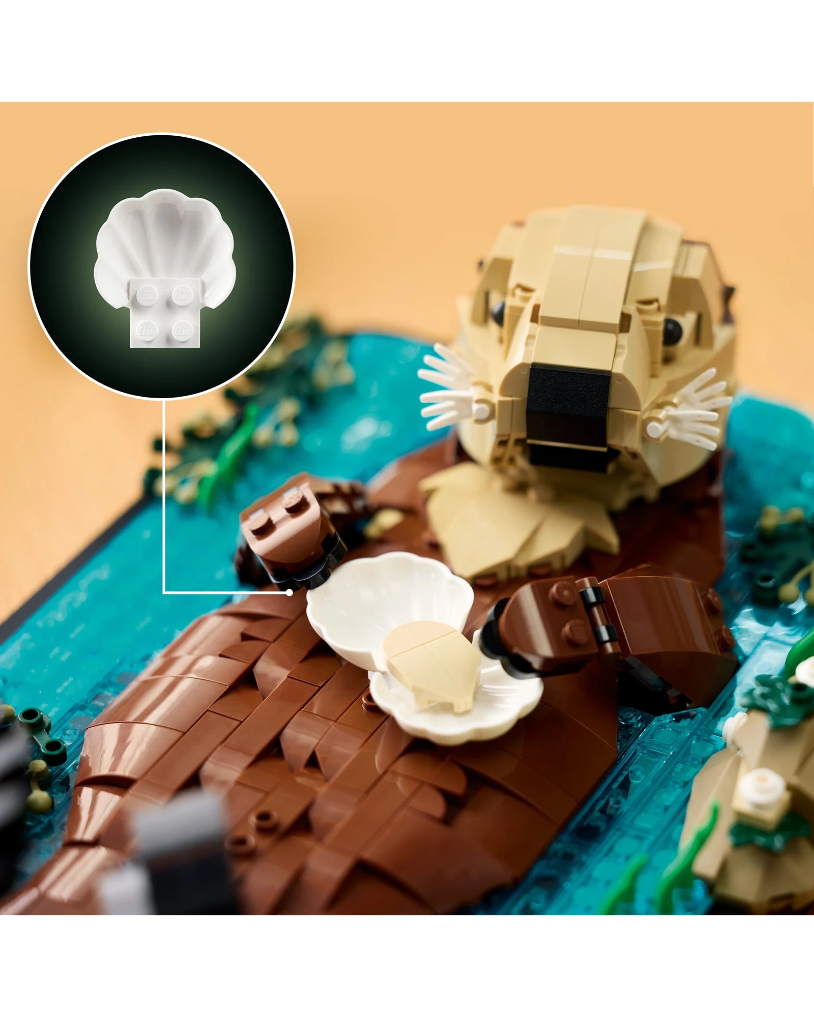 21366 Floating Sea Otters