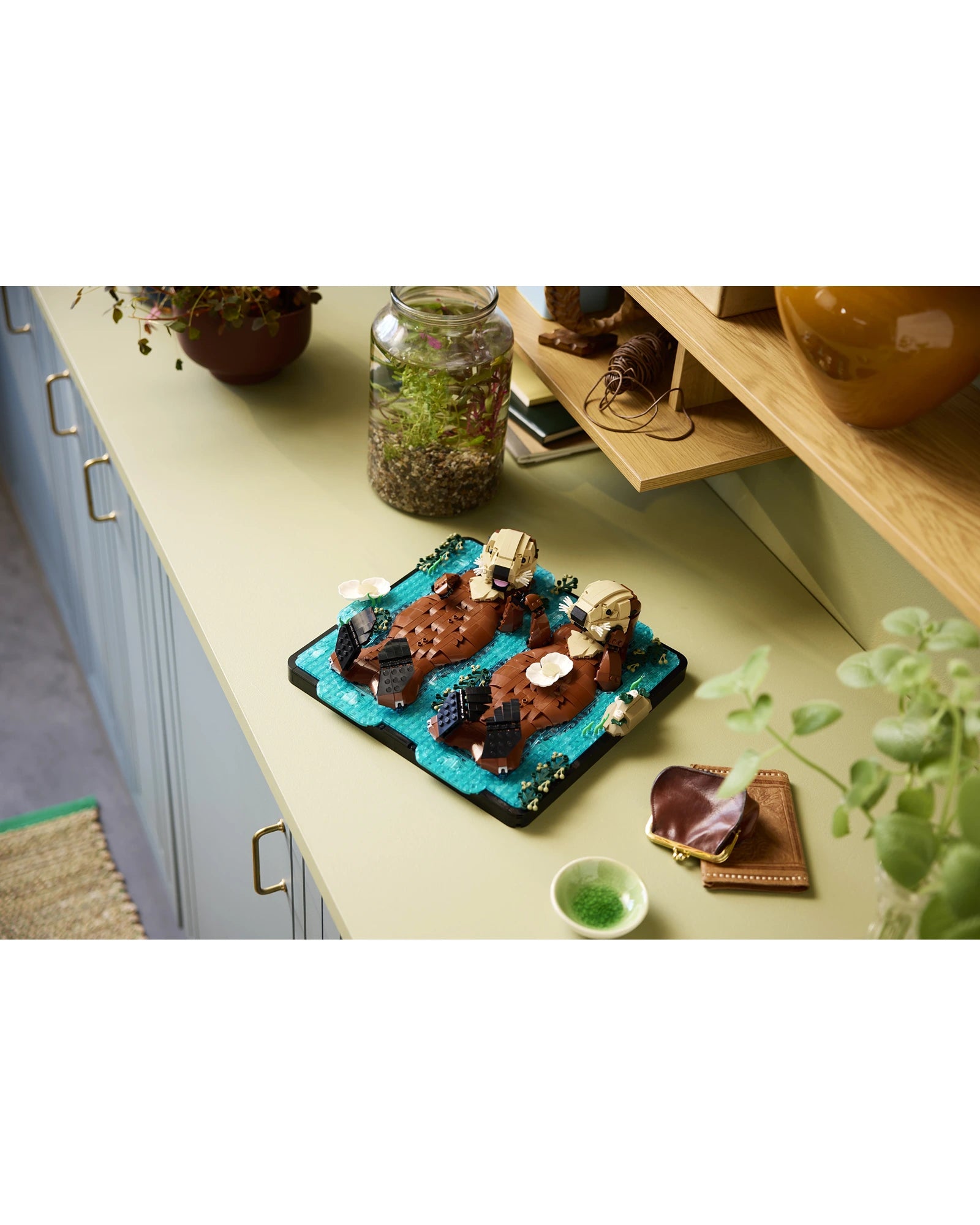 21366 Floating Sea Otters