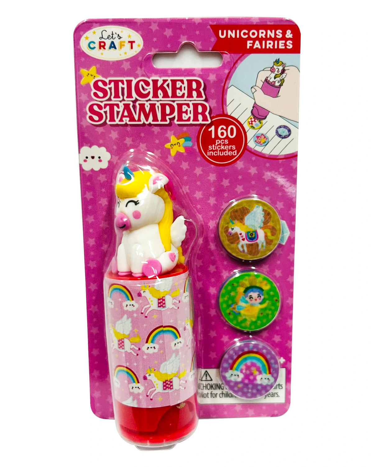 Simple Sticker Stamper - Unicorns & Fairies