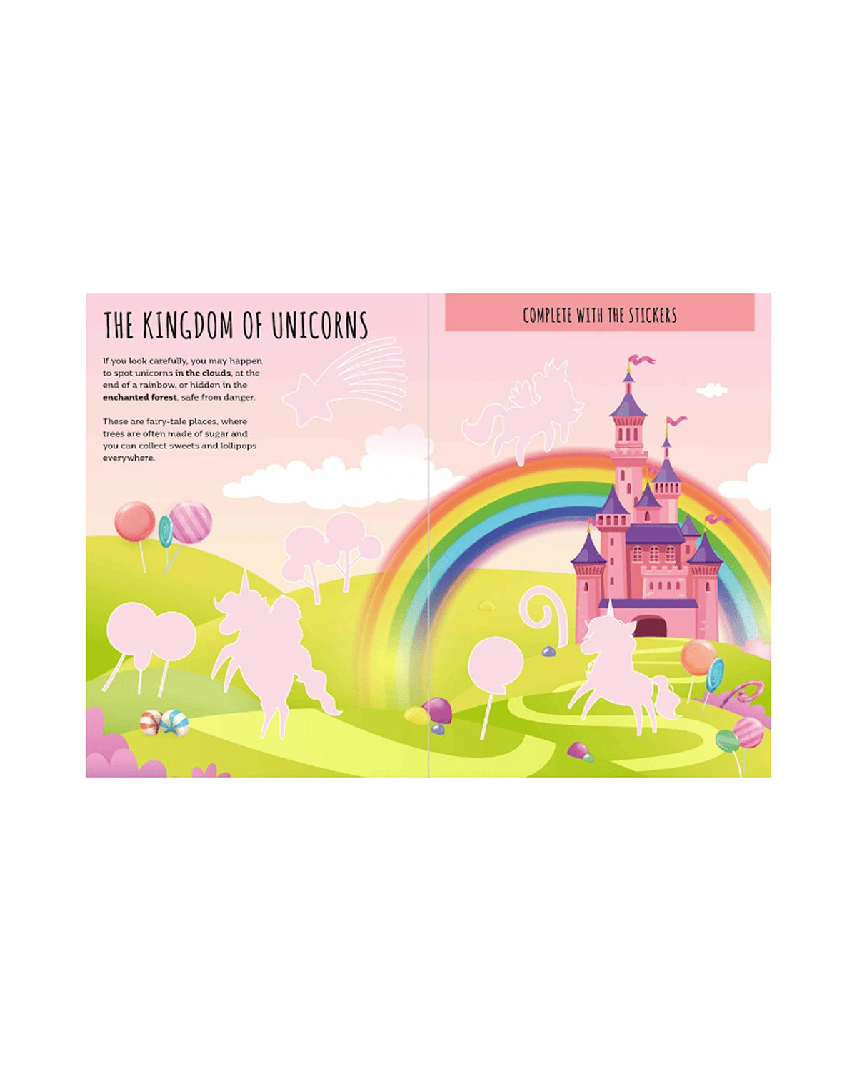 Sassi Stickers and Activities Book - Unicorns