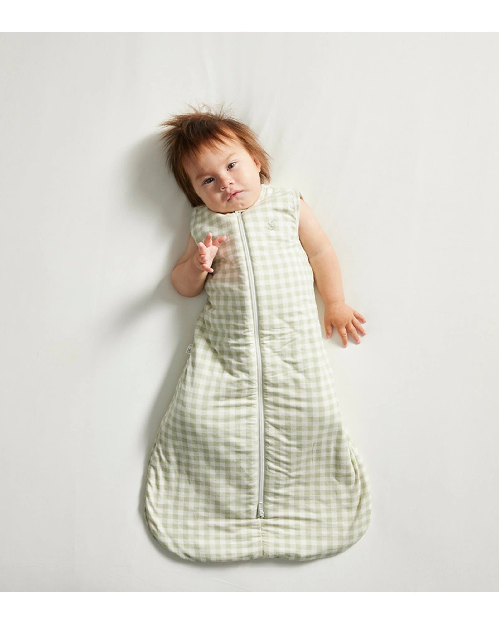 Grow Kindly 1.0 TOG Sleeping Bag - Gumleaf Gingham