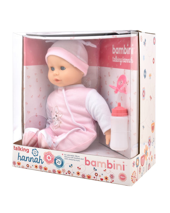 Bambini Talking Hannah Doll