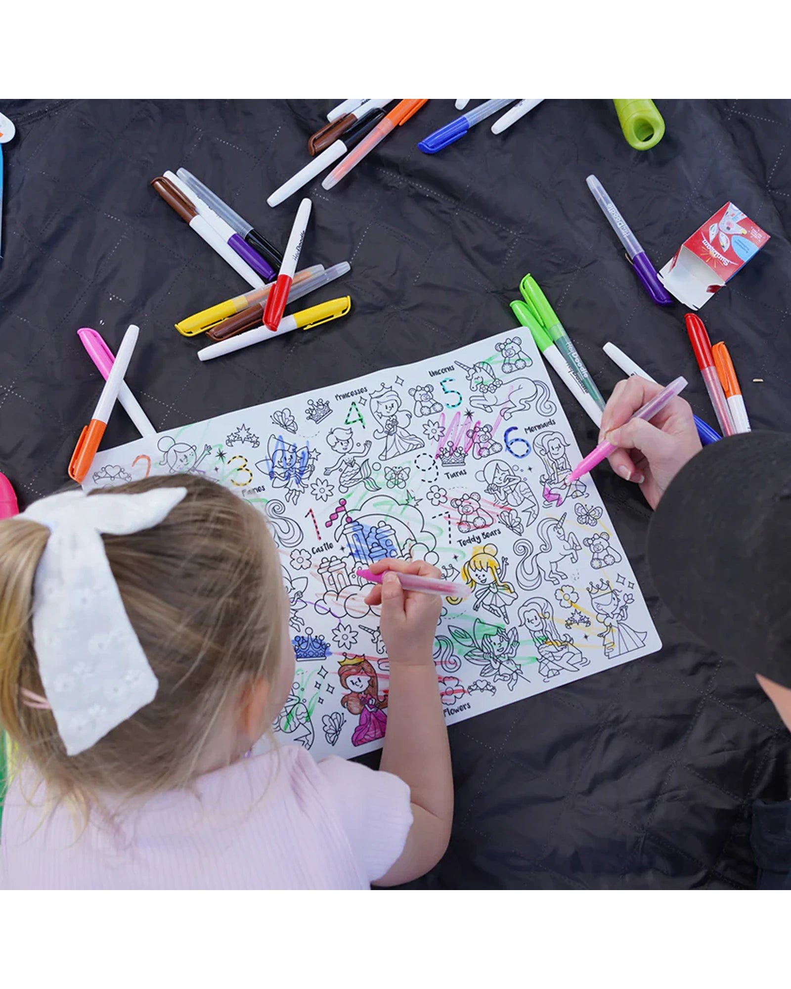 HeyDoodle Mats 123 Series Princess