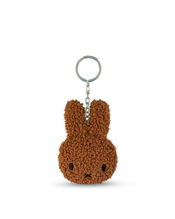 Miffy Flat Keychain Tiny Teddy Cinnamon 10cm