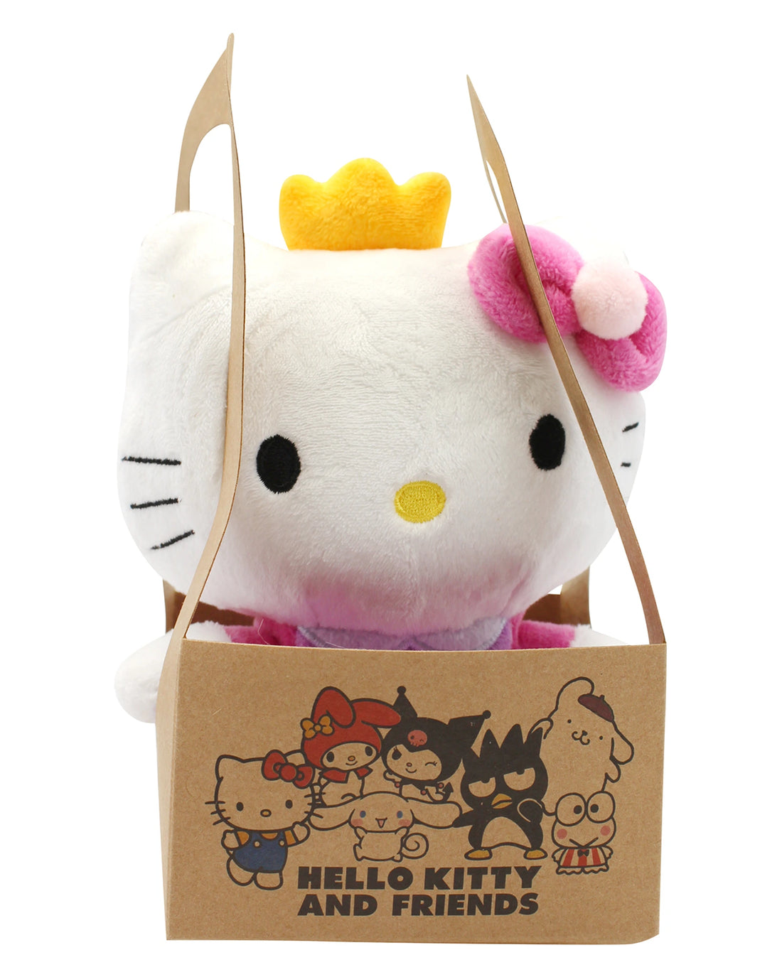 HELLO KITTY PRINCESS PLUSH TOY IN PAPER BAG 14CM
