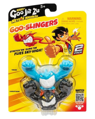 Heroes of Goo Jit Zu Meteor Madness Go Slingers 2PK - Assorted