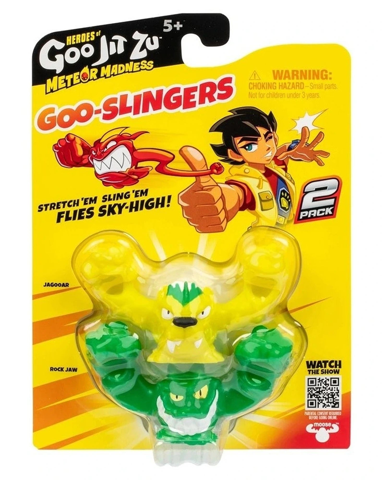 Heroes of Goo Jit Zu Meteor Madness Go Slingers 2PK - Assorted