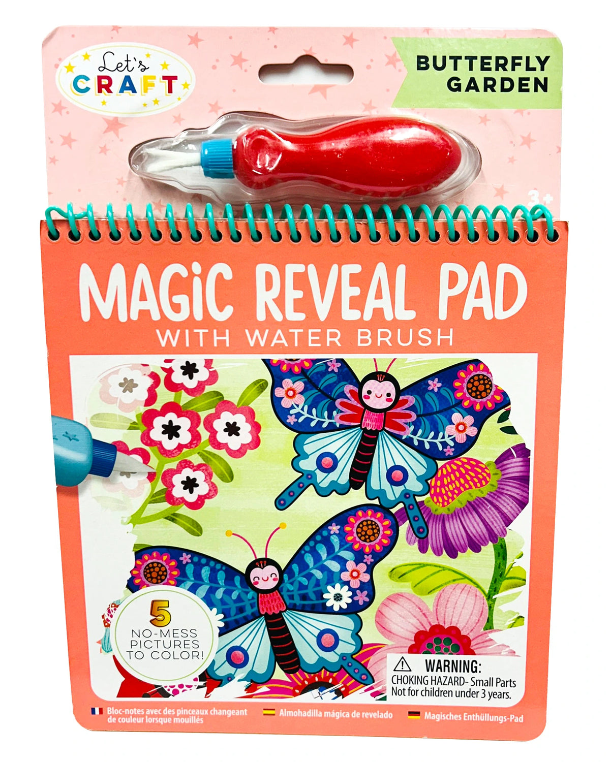Magic Reveal Pad -Butterfly Garden
