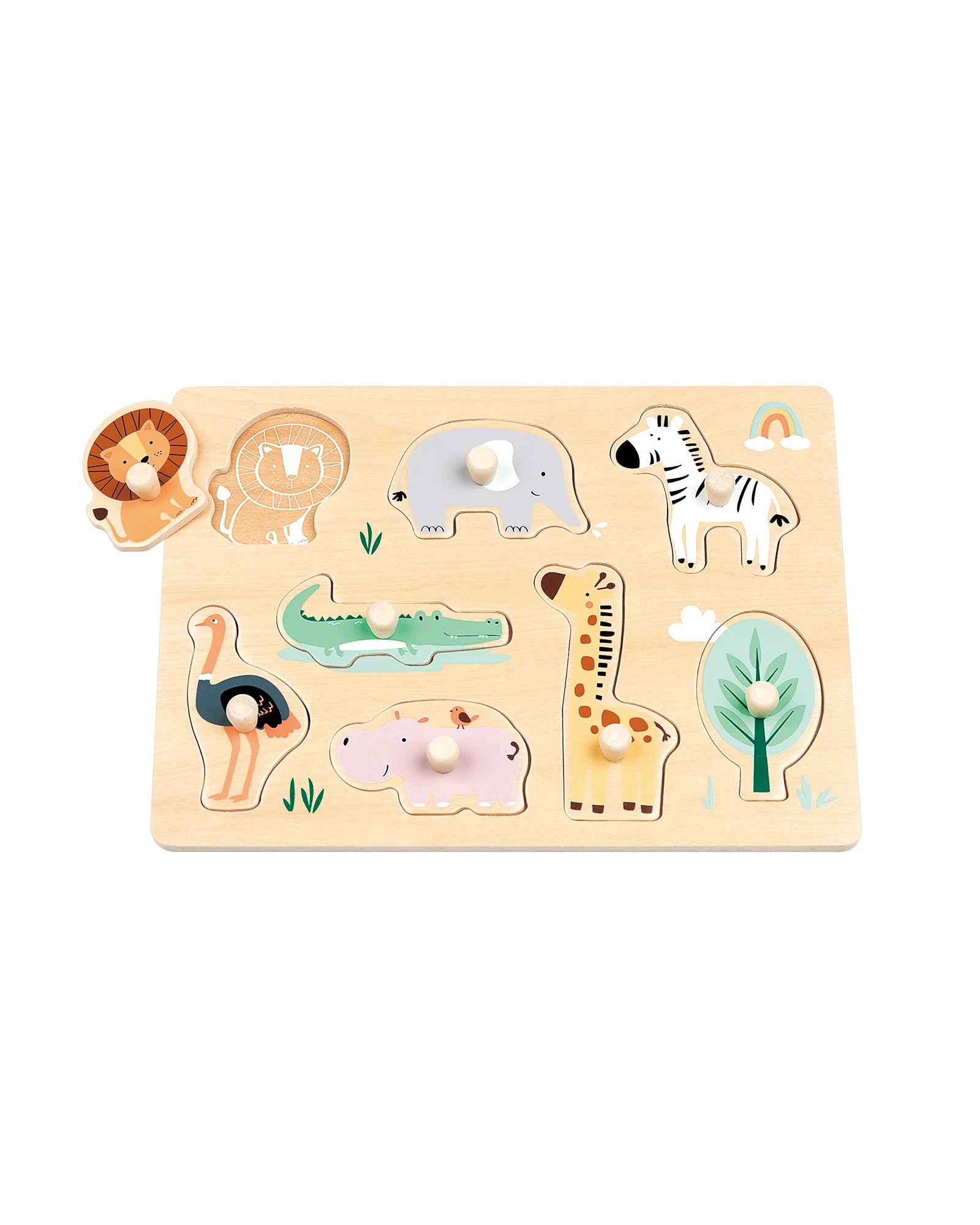 Safari Peg Puzzle