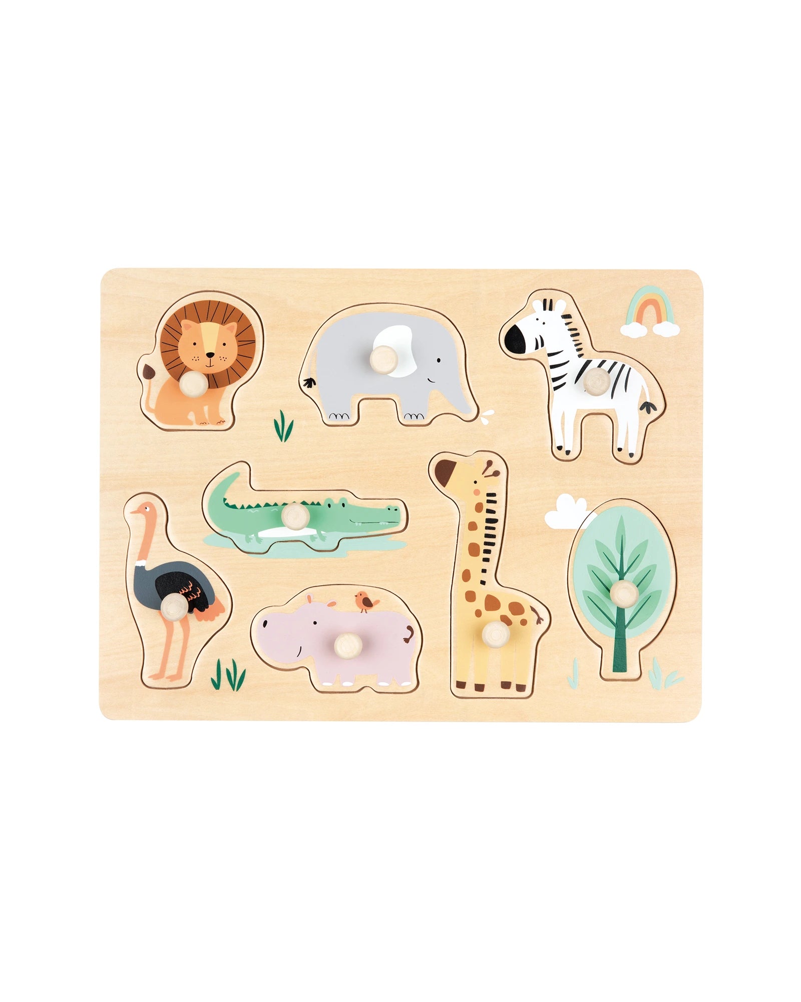 Safari Peg Puzzle