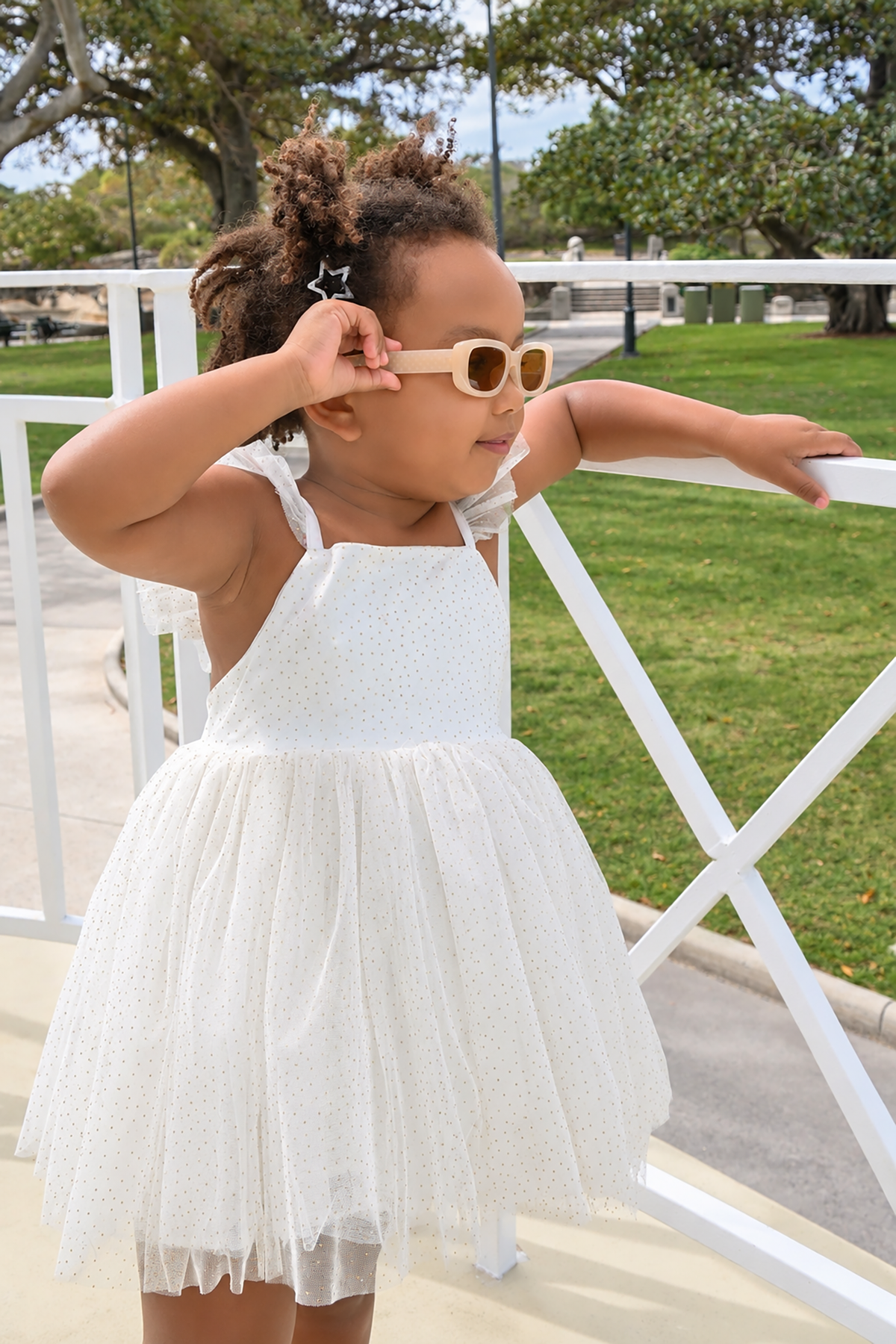 Beige Paris Sunglasses
