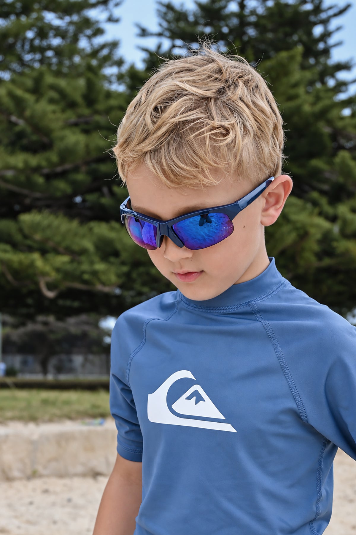 Blue Shields Sunglasses