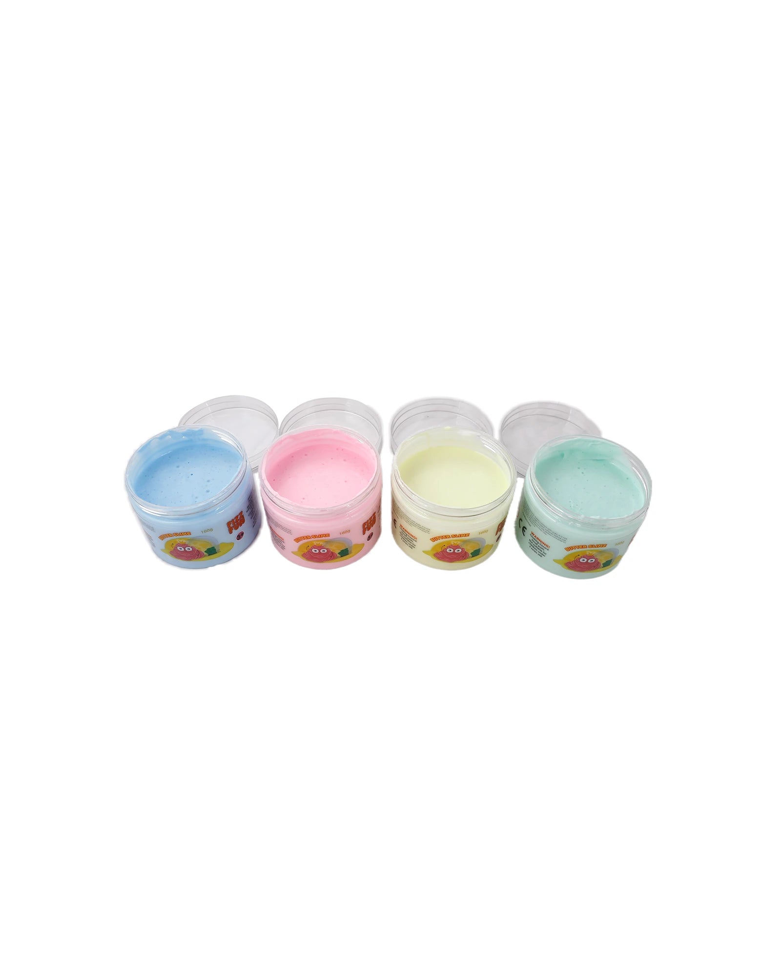 Fizz Fun Butter Slime 160g - 4 Assorted