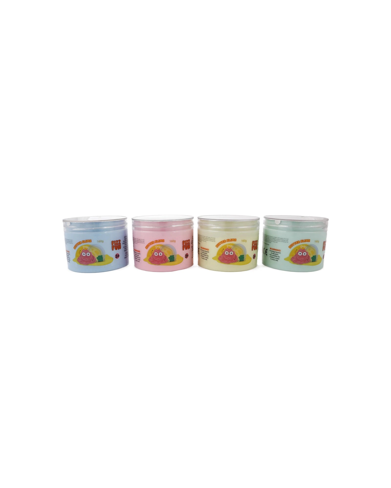 Fizz Fun Butter Slime 160g - 4 Assorted