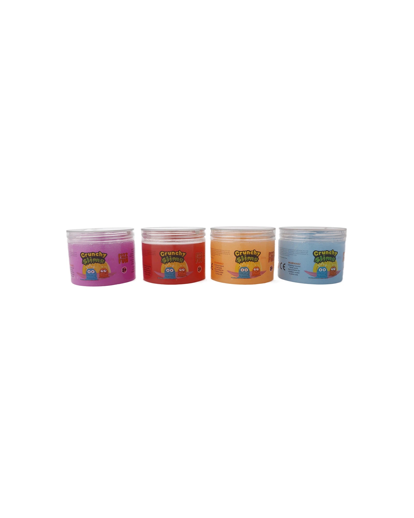 Crunchy Slime 250g - 4 Assorted