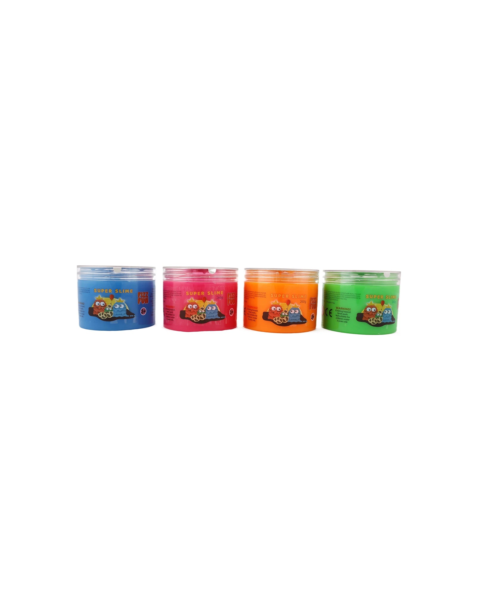 Super Slime 260g - 4 Assorted