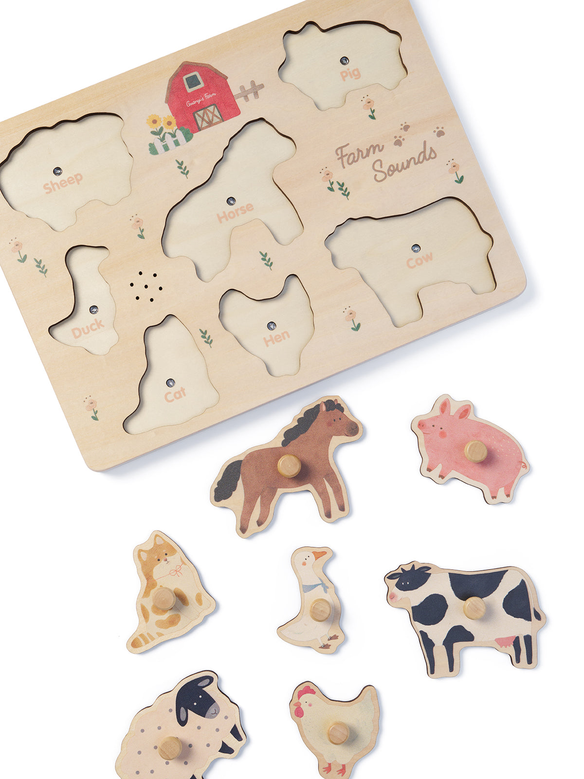 Farm Friends Sound Puzzle