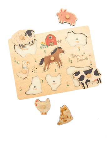 Farm Friends Sound Puzzle