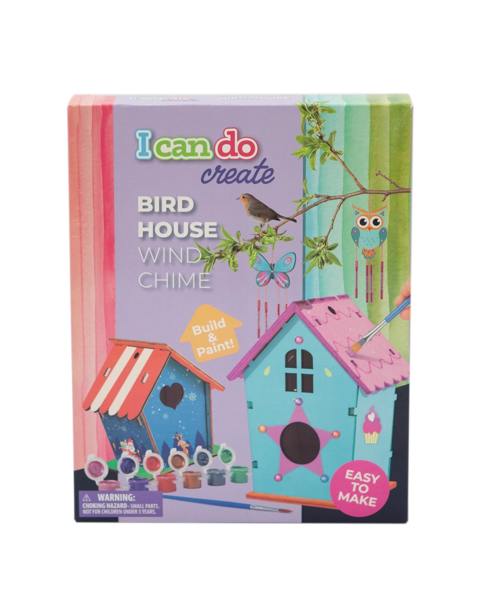 Icando Bird House Wind Chime
