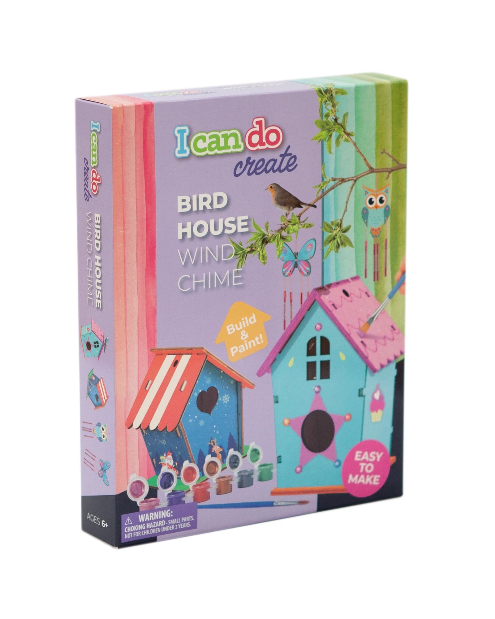 Icando Bird House Wind Chime